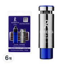 로베르타디까메리노 액상 클립 차량용 방향제, 6개, 3아쿠아플래쉬