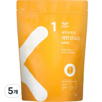 레인보우샵 과탄산소다 베이직 리필, 2kg, 5개