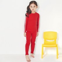 유니프랜드 아동용 라인 오가닉 30수 후라이스 9부 상하의 세트