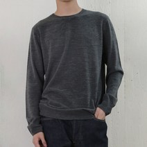 킨록 남성용 캐시미어 터치 라운드 니트