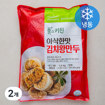 풀무원 풀스키친 아삭한맛 김치 왕만두 (냉동), 2개, 1.4kg