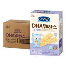 일동후디스 아이얌 DHA 웨하스, 요구르트, 36g, 10개
