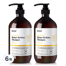 달리프 갈락토미세스 베러 퍼퓸샴푸 일랑로즈향, 1000ml, 6개