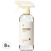 살림백서 베이비 앤 키즈 토이클리너, 8개, 500ml