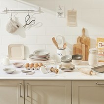 김성훈도자기 6인 프리미엄 클래식 홈식기세트 34p, 핑크, 1세트