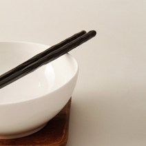 ZEN 리빙젠 PBT 내츄럴 젓가락 2벌 세트, 블랙, 1세트