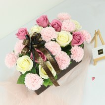 블뤼엔 봉쥬르 비누꽃, 핑크, 1개
