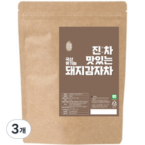 진차 맛있는 국산 유기농 돼지감자차, 70g, 3개