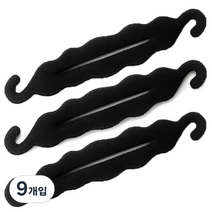 루머스 고리형 스폰지 올림머리 세트 HU012, 9개입