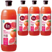 청정원 홍초 자몽, 1800ml, 4개