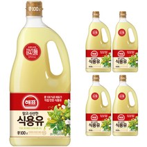 해표 식용유, 1.8L, 5개