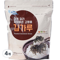 예맛 잘게 잘라 향이 좋은 고명용 김가루, 4개, 200g