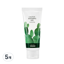 야다 선인장 수딩젤, 105ml, 5개