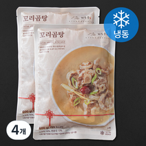 경복궁 꼬리곰탕 (냉동), 600g, 4개