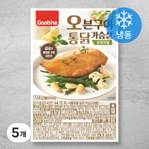 굽네 오븐구이 통닭가슴살 오리지널 (냉동), 110g, 5개