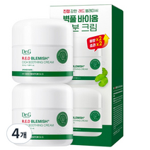 닥터지 레드 블레미쉬 시카 수딩 데이크림 듀오, 50ml, 4개