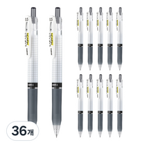 제브라 사라사 마크온 젤잉크펜 0.5mm, 블랙, 36개