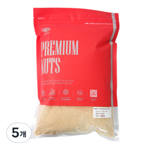 다다모마켓 볶음 땅콩 분말, 1kg, 5개