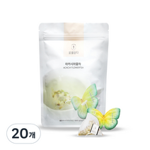 꽃을담다 나비티백 아카시아꽃차, 0.5g, 20개