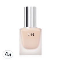투에이엔 롱 웨어링 파운데이션 30ml, 23 내추럴베이지, 4개