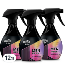 페브리즈 섬유 탈취제, 360ml, 12개, 맨 프레시머스크향
