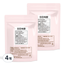 자연초 인진쑥환, 4개, 300g