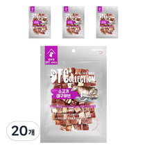 더독 DTC 대구 큐브져키 100g, 20개, 소고기 + 대구 혼합맛