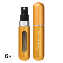 파인듀 향수 공병, 골드 무광, 6개
