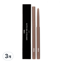 삐아 라스트 오토 젤 아이라이너 0.3g, 05 소울브라운, 3개