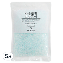 바스참 소금호사 다이아몬드 솔트 민트, 1kg, 5개
