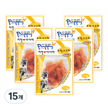 퍼피아이 강아지 간식 100g, 고구마 + 치킨 혼합맛, 15개