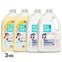 아토세이프 이거어때 진드기세제 2.5L x 2p + 섬유유연제 블루밍플라워향 2.5L2p, 3세트