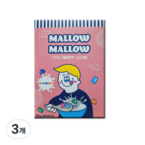 멜로멜로 건조 마시멜로우 레인보우 시리얼 12p, 180g, 3개