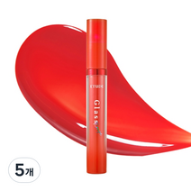 에뛰드 글라스 루즈 립틴트 3.2g, RD301 선셋글로우, 5개