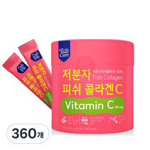 라이프케어 저분자 피쉬 콜라겐C, 3g, 360개