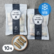 착한마을마음이가 서리태현미가래떡 (냉동), 500g, 10개