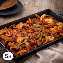 산수골목장 두번 나눠먹는 춘천식 닭갈비 (냉장), 800g, 5개