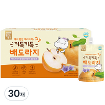 함소아 키득키득 배도라지 주스 100ml, 홍삼 + 배 + 도라지 혼합맛, 30개