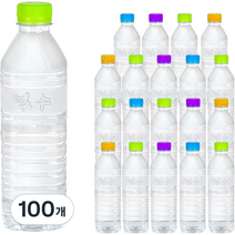 얼수 무라벨 생수, 500ml, 100개