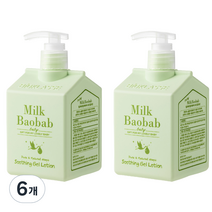 비오클라쎄 밀크바오밥 베이비 수딩 젤 로션, 250ml, 6개