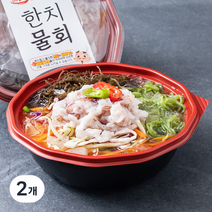 한치물회, 600g, 2개