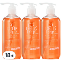 로더렛 인 잉글랜드 컬러핏 번트 바디 워시 바닐라 우디향, 500ml, 18개