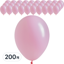 셈퍼텍스 스탠다드 풍선 30cm, 핑크, 200개