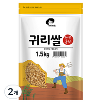엉클탁 국내산 귀리쌀, 2개, 1.5kg
