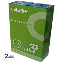 오랄라 교정용칫솔 랜덤발송, 12개입, 2개