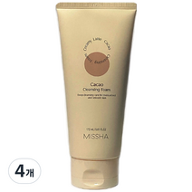 미샤 크리미 라떼 클렌징 폼 카카오, 172ml, 4개