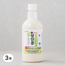 프레시오늘 신선냉장 장단콩 꿀콩국, 500ml, 3개