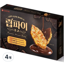 롯데제과 립파이 초코, 132g, 4개