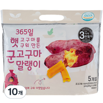봄날 군고구마말랭이, 60g, 10개