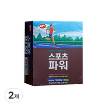 씨알로 스포츠파워 단백질바 초코쿠키맛 12p, 516g, 2개